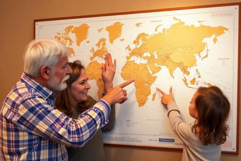 Carte Familiale Interactive